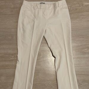 Express Cream Boot Cut Women's Pants